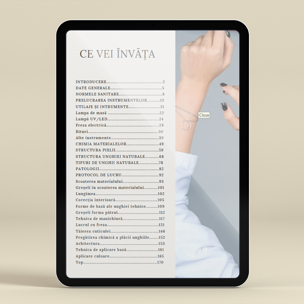 Manual de Manichiură - Editabil & Personalizabil pentru Rebranding și Revânzare - imagine 2