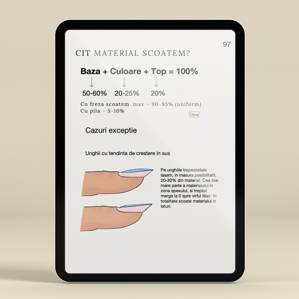Manual de Manichiură - Editabil & Personalizabil pentru Rebranding și Revânzare - imagine 3
